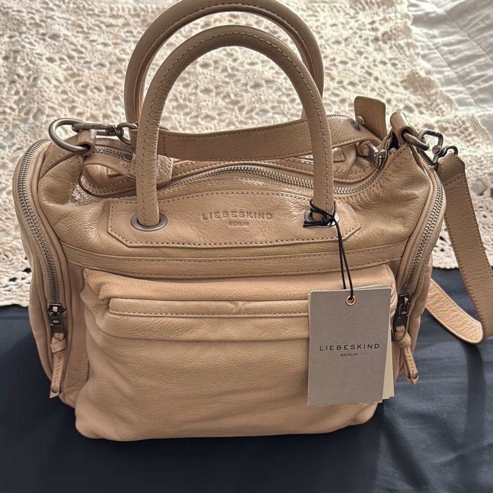 COPY - Liebeskind Berlin Women’s Moroni Leather Multipocket Satchel Bag - Cowhi…